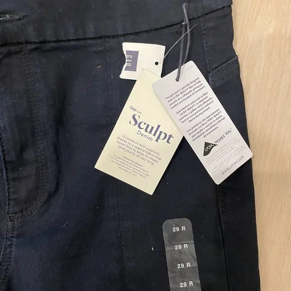 NWT Very Dark Navy GAP True Skinny Jeans - Size 29R - Picture 4 of 5